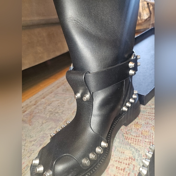 Alexander Wang dixon buckle boot in leather - Picture 7 of 9